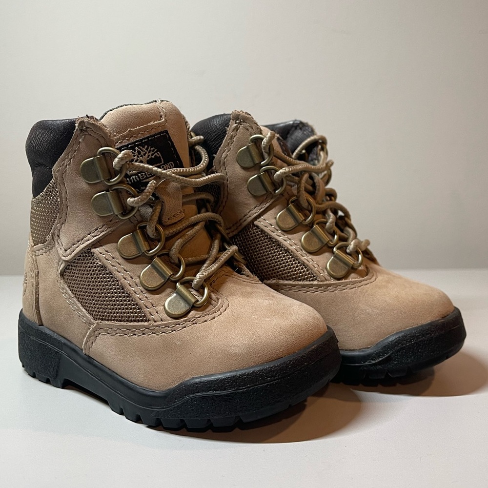 Timberland Toddler Petits Beige Boots Size 6